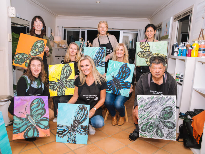 Brighten a Friend's Big Day with a Birthday Painting Party